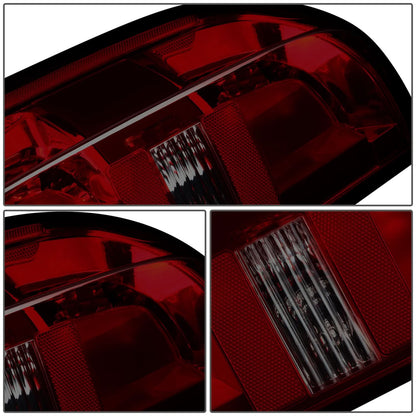 2015-2022 Chevrolet Colorado Dark Red Style Tail Light