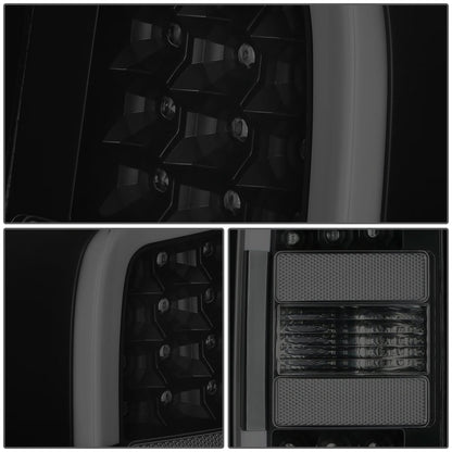 2015-2022 Chevrolet Colorado Black LED Tail Lights with Light Tube