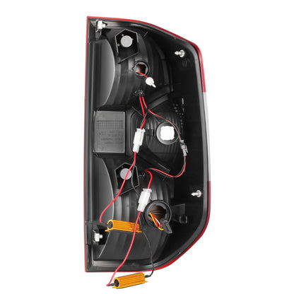 14-21 Toyota Tundra LED Tube Tail Lights Black Housing Red Lens