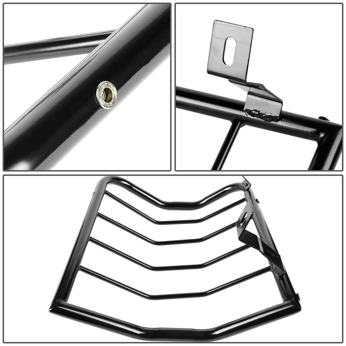 2008-2013 Jeep Liberty Tail Light Guards - Black