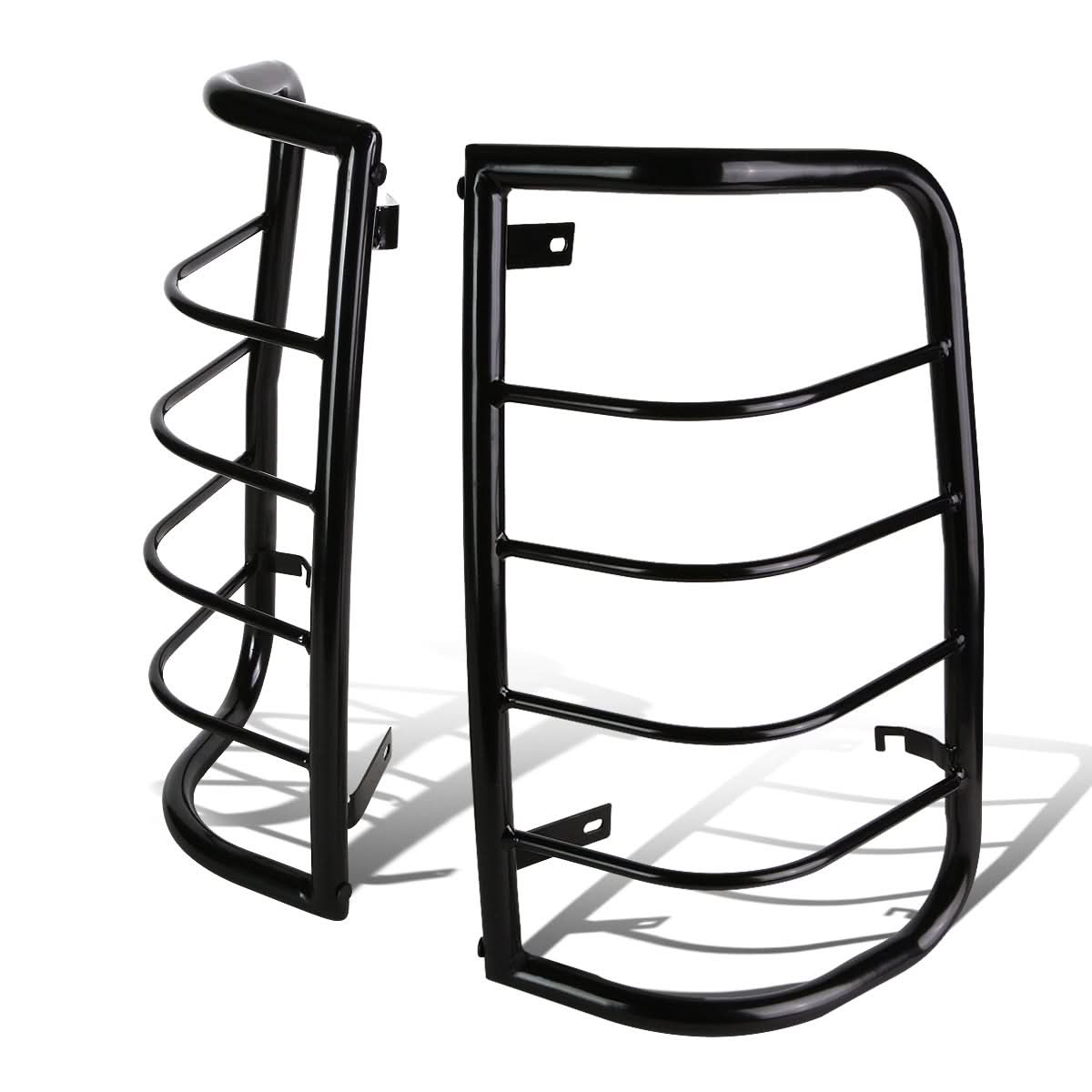 99-07 Chevy Silverado GMC Sierra Tail Light Guards - Black