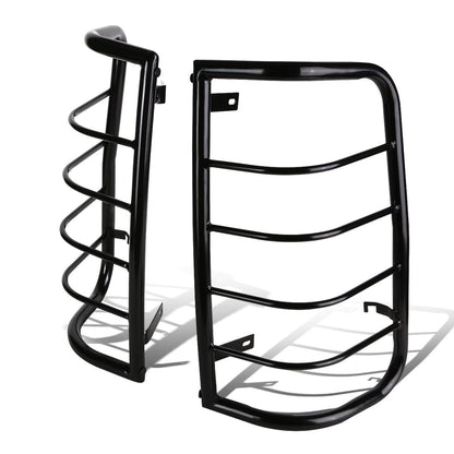 99-07 Chevy Silverado GMC Sierra Tail Light Guards - Black