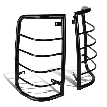 99-07 Chevy Silverado GMC Sierra Tail Light Guards - Black
