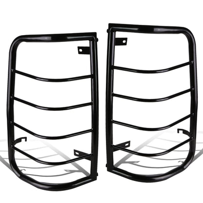 99-07 Chevy Silverado GMC Sierra Tail Light Guards - Black