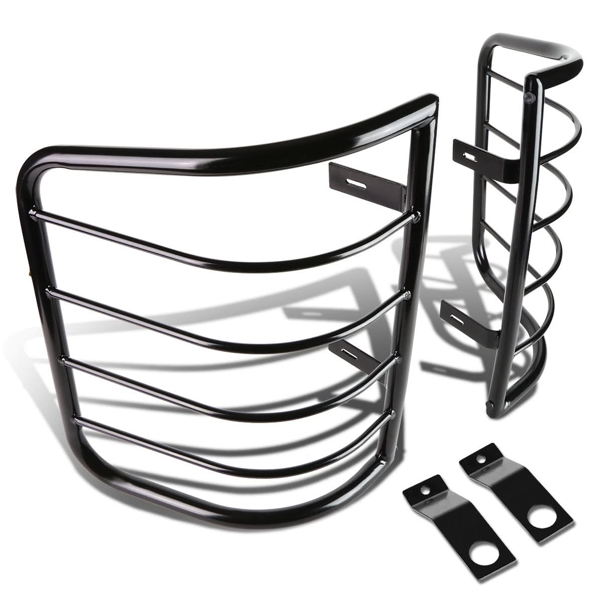 07-14 Chevy Silverado / GMC Sierra Tail Light Guards - Black