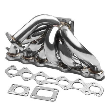 93-98 Toyota Supra Turbo Manifold T4 Flange Stainless Steel