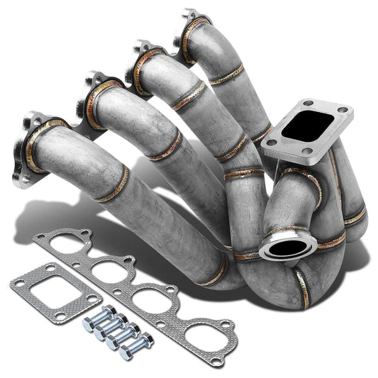 Honda B-Series Top-Mount Turbo Manifold T3 Flange Stainless Steel