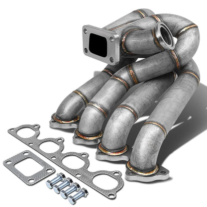 Honda B-Series Top-Mount Turbo Manifold T3 Flange Stainless Steel