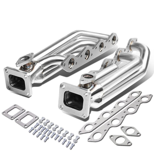 66-95 Chevy GMC 366 396 402 427 454 T4 Turbo Manifold Stainless Steel