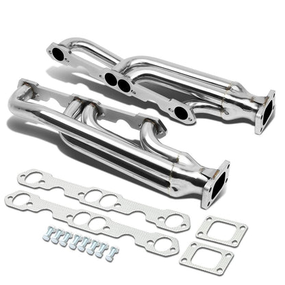 Chevrolet SBC Twin Turbo Manifold T3 Flange Top Mount Stainless Steel