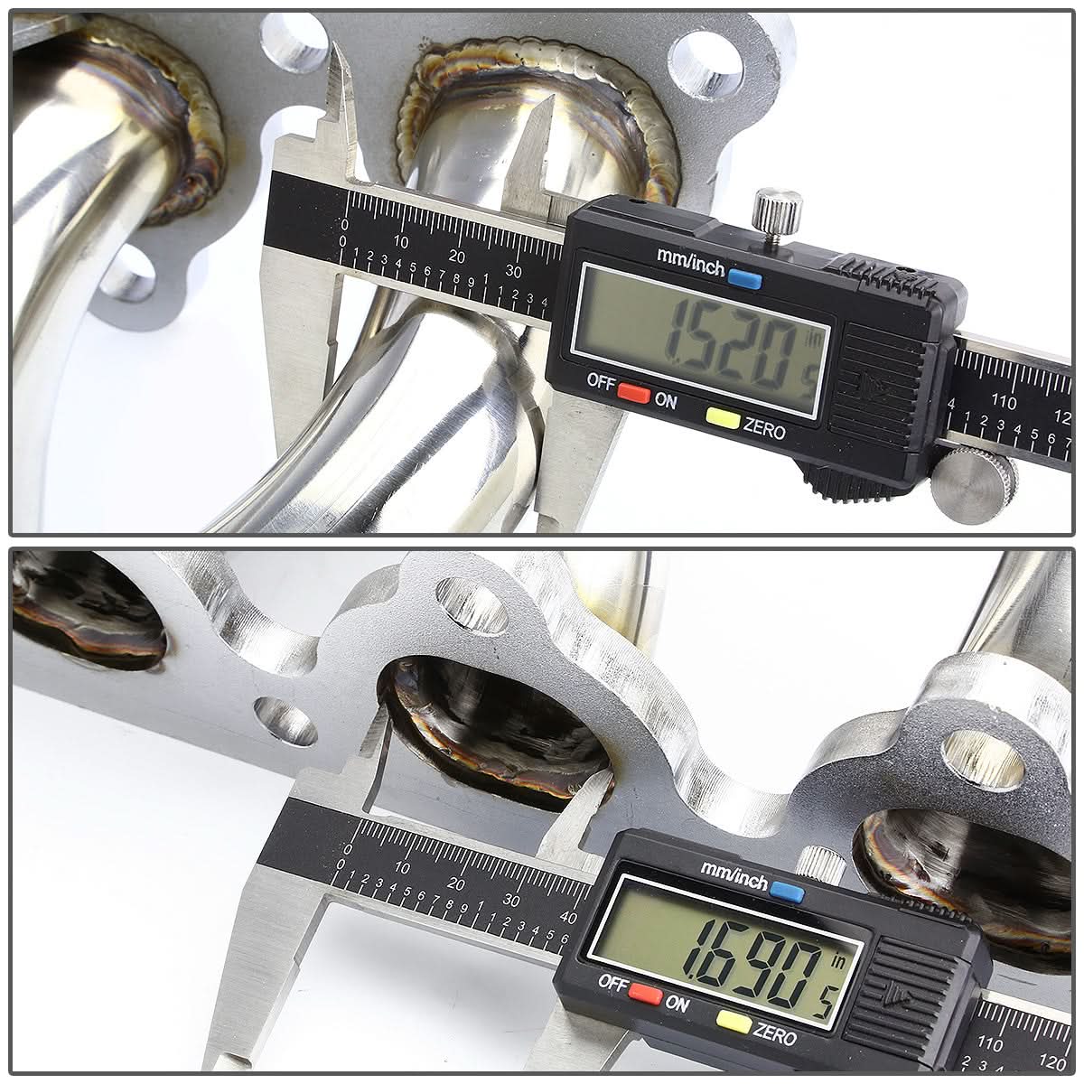 Honda D-Series Turbo Manifold - Stainless Steel T25/28 Flange