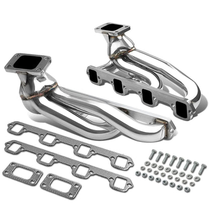 87-94 Ford Mustang 5.0L Twin Turbo Manifold - Stainless Steel