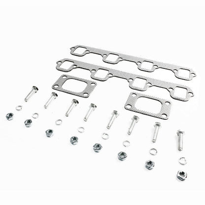 87-94 Ford Mustang 5.0L Twin Turbo Manifold - Stainless Steel