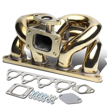88-00 Honda Civic/CRX T3 Turbo Manifold Stainless Steel 38mm
