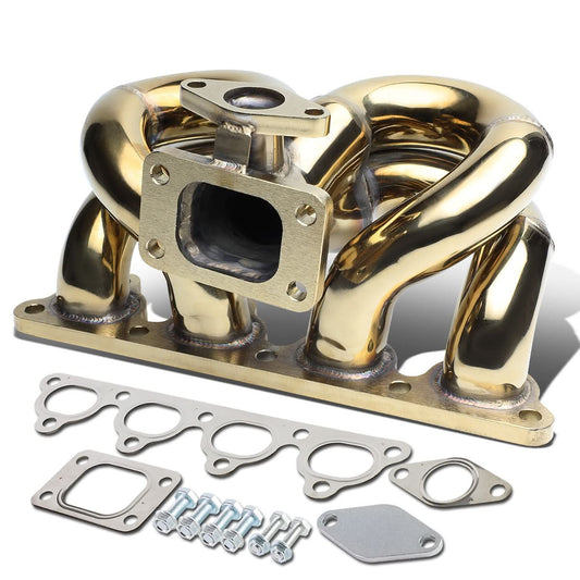 88-00 Honda Civic/CRX T3 Turbo Manifold Stainless Steel 38mm