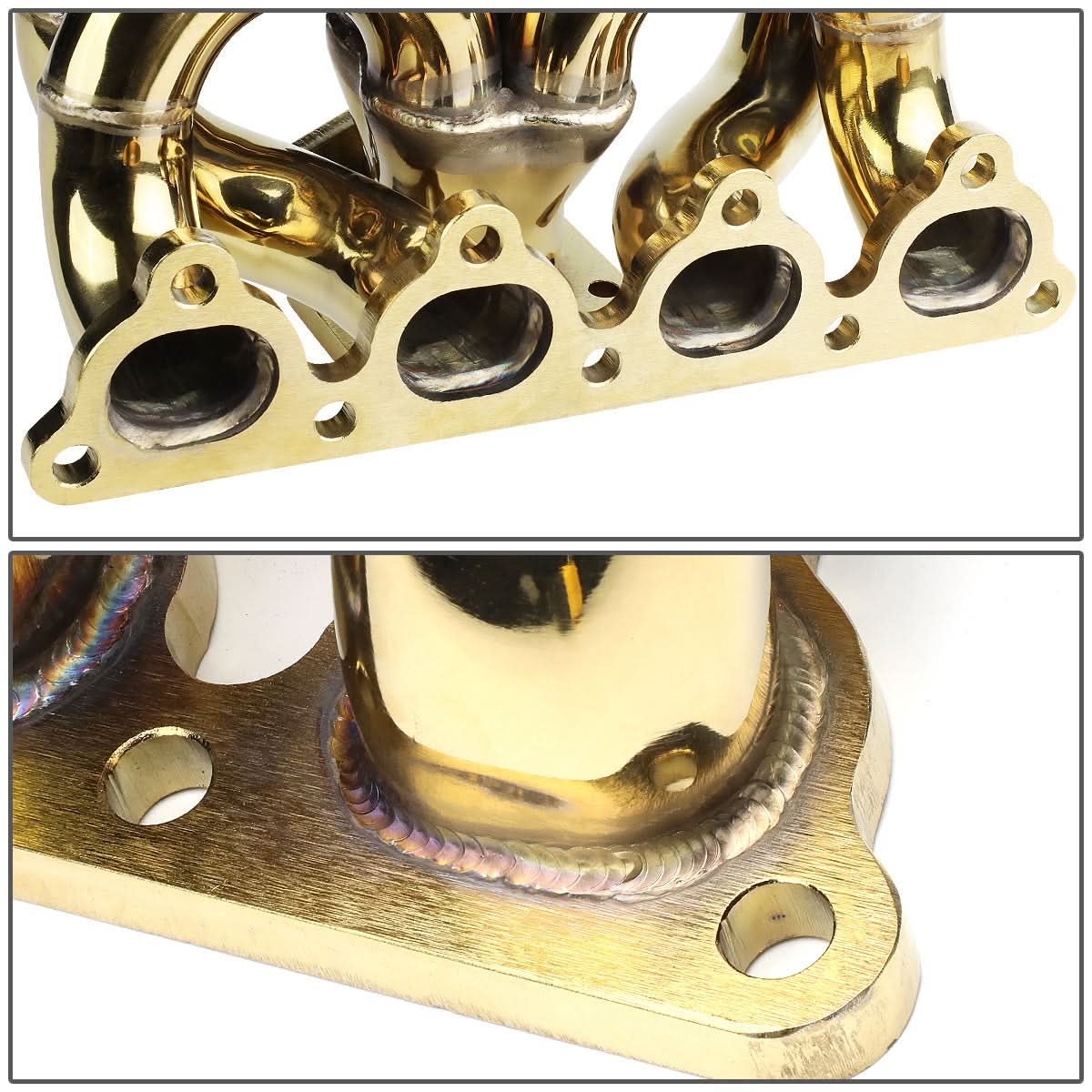 88-00 Honda Civic/CRX T3 Turbo Manifold Stainless Steel 38mm