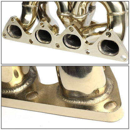 Honda B-Series Ram Horn Style Turbo Manifold - Stainless Steel