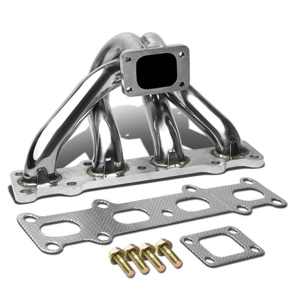 90-98 Miata MX5 1.8L Turbo Manifold Stainless Steel T25 Flange