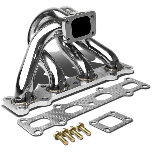90-98 Miata MX5 1.8L Turbo Manifold Stainless Steel T25 Flange
