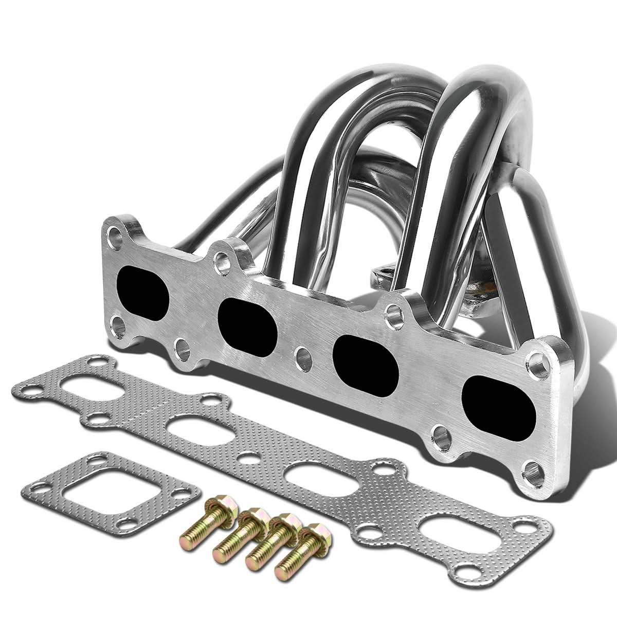 90-98 Miata MX5 1.8L Turbo Manifold Stainless Steel T25 Flange