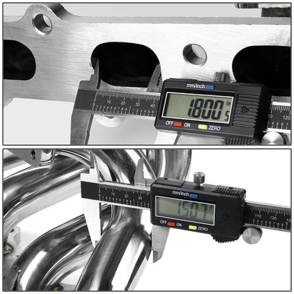90-98 Miata MX5 1.8L Turbo Manifold Stainless Steel T25 Flange