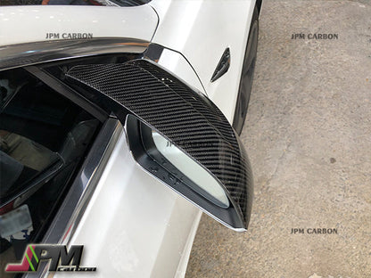 [JPMCarbon] Carbon Fiber Replacement Mirror Covers Fits For 2017-2023 Tesla Model 3 Only