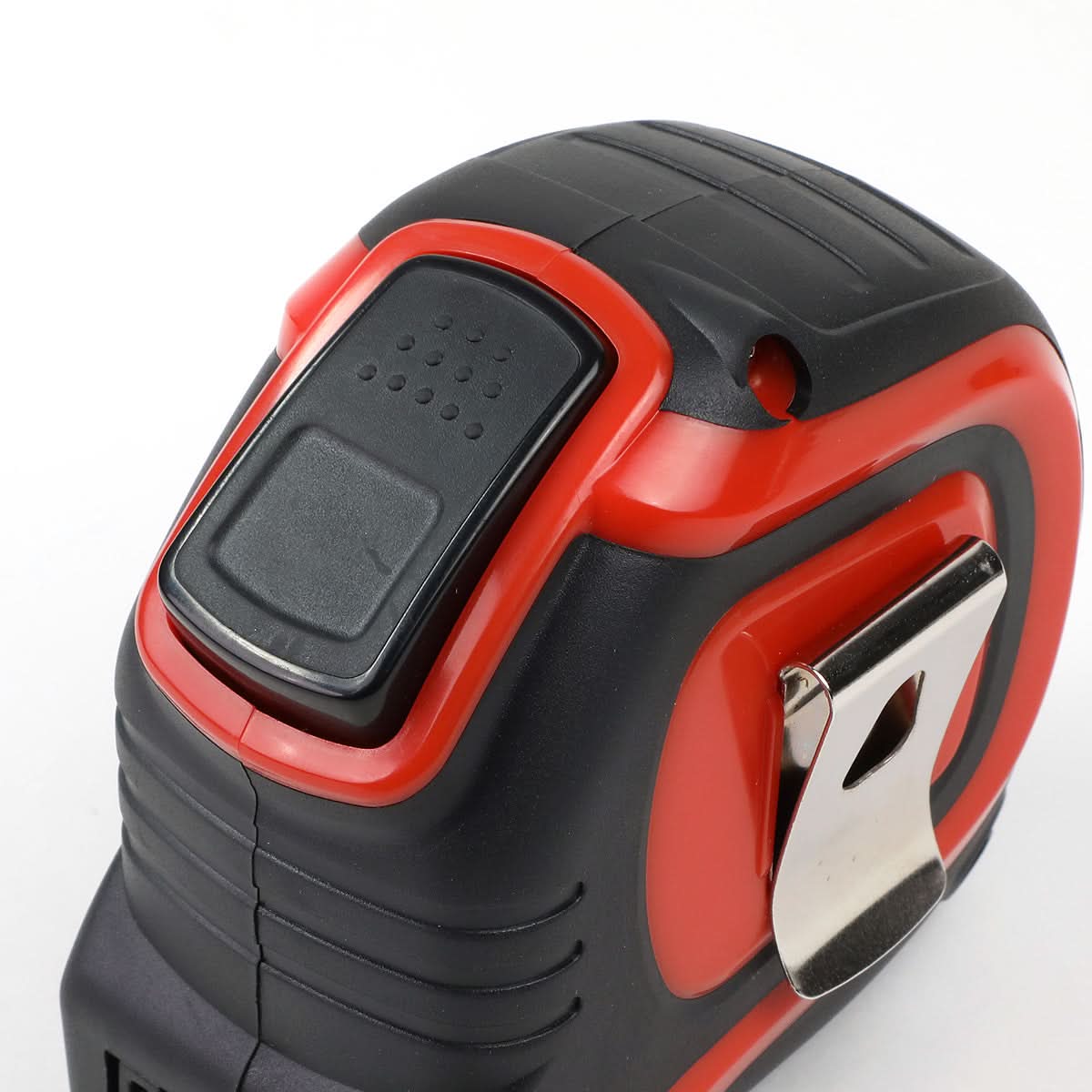 DNA Logo 25FT Measuring Tape - Push Button Black/Red