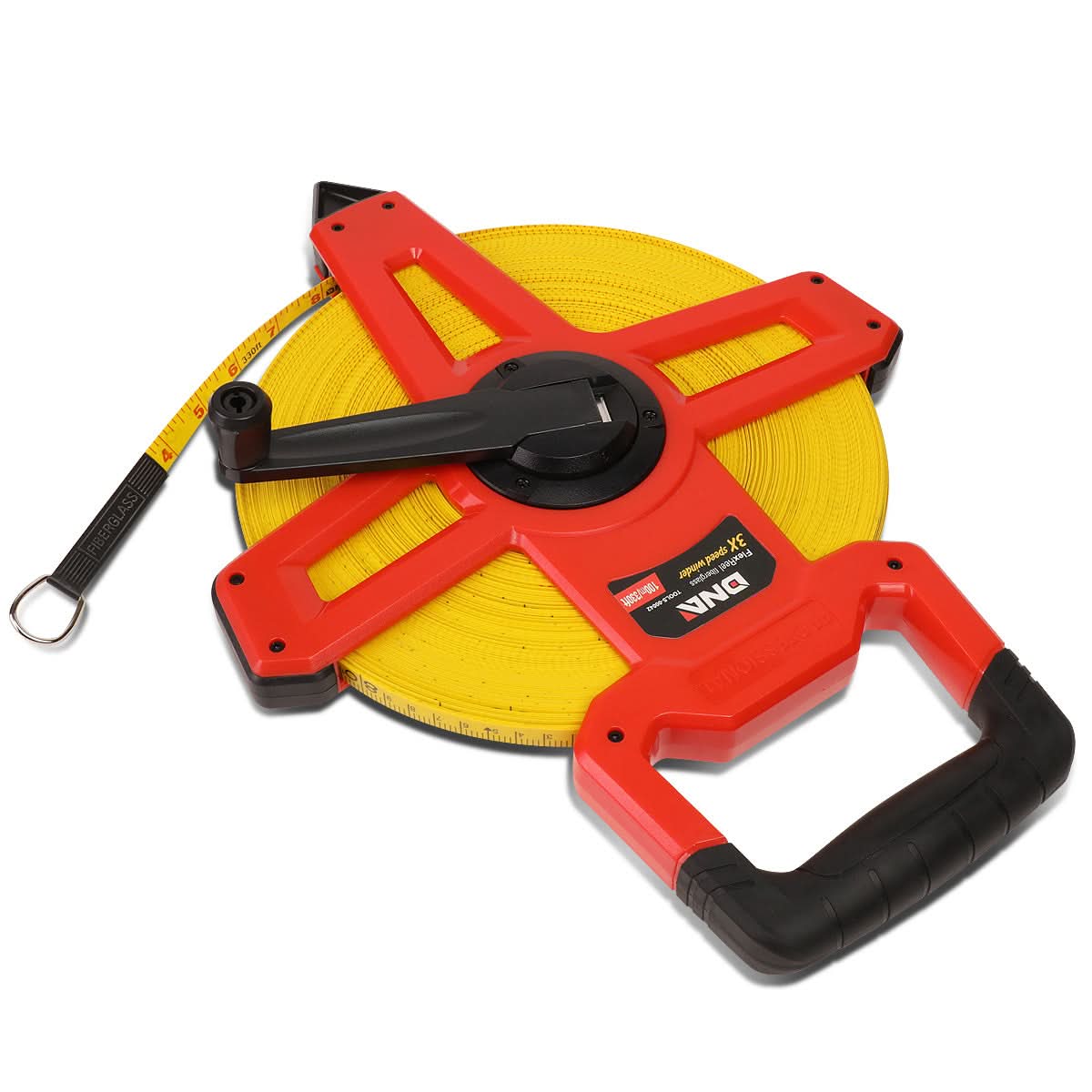 Open Reel Measuring Tape - DNA Logo - 330FT - 1.5" - FRP