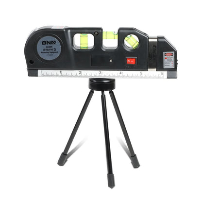 DNA Logo Laser Level with 3-Mode Line, 6" Ruler & 8ft Tape