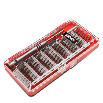 Security Tamper Proof Bit Kit - DNA Logo - 60PCS - 5" Flex Extension