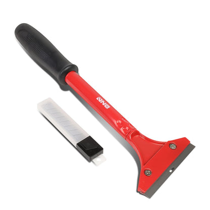 DNA Logo Ice Scraper w/ 13" Handle & 4" Replacement Blade