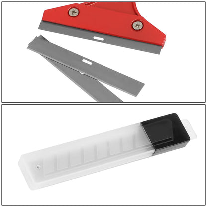 DNA Logo Ice Scraper w/ 13" Handle & 4" Replacement Blade