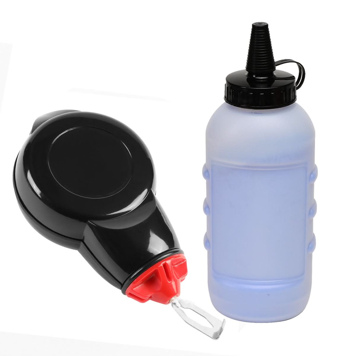 DNA Logo Chalk Line Reel with 100ft Line and 4oz Blue Chalk Bottle