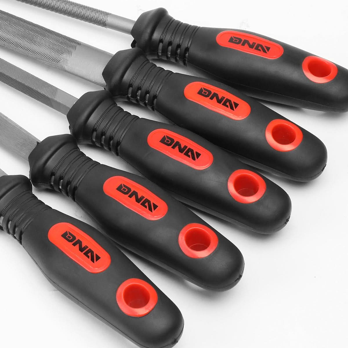 DNA Logo File Set - 5 Piece Kit 12 Inch Black Red