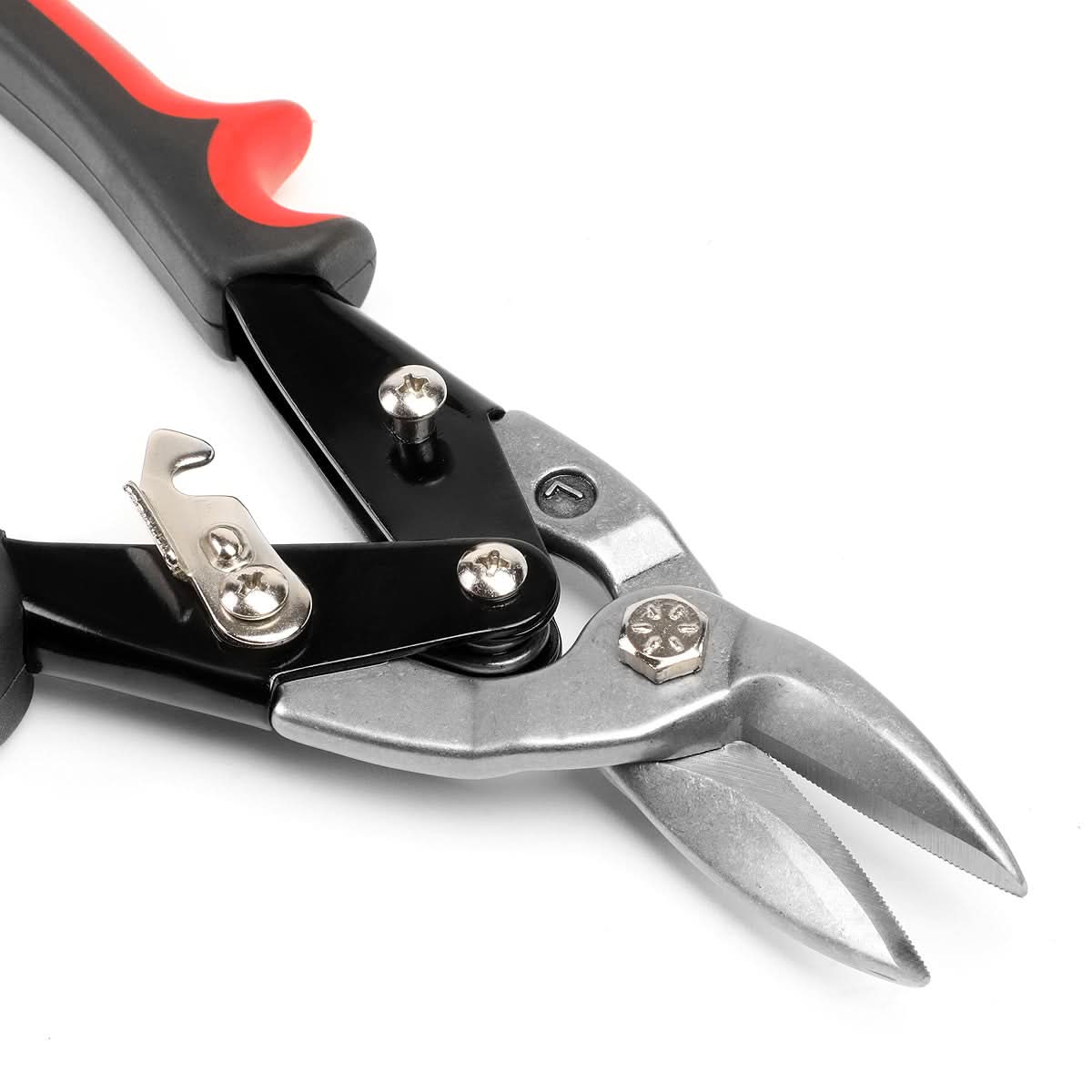 DNA Logo Tin Snips 3-Piece Set 10" Built-In Thumb Lock Tool Kit