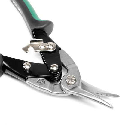 DNA Logo Tin Snips 3-Piece Set 10" Built-In Thumb Lock Tool Kit