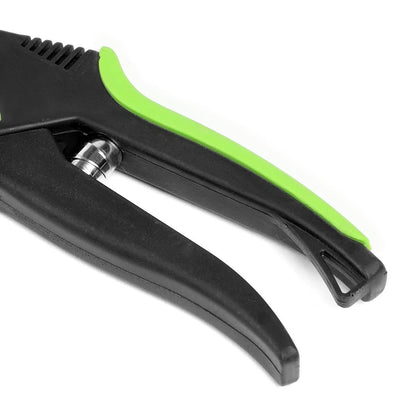 DNA Logo Bypass Garden Pruner 8 Inch Metallic Black Green