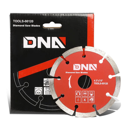 DNA Logo Diamond Blade 5/8"-7/8" Arbor 0.077" Thick Metallic Red