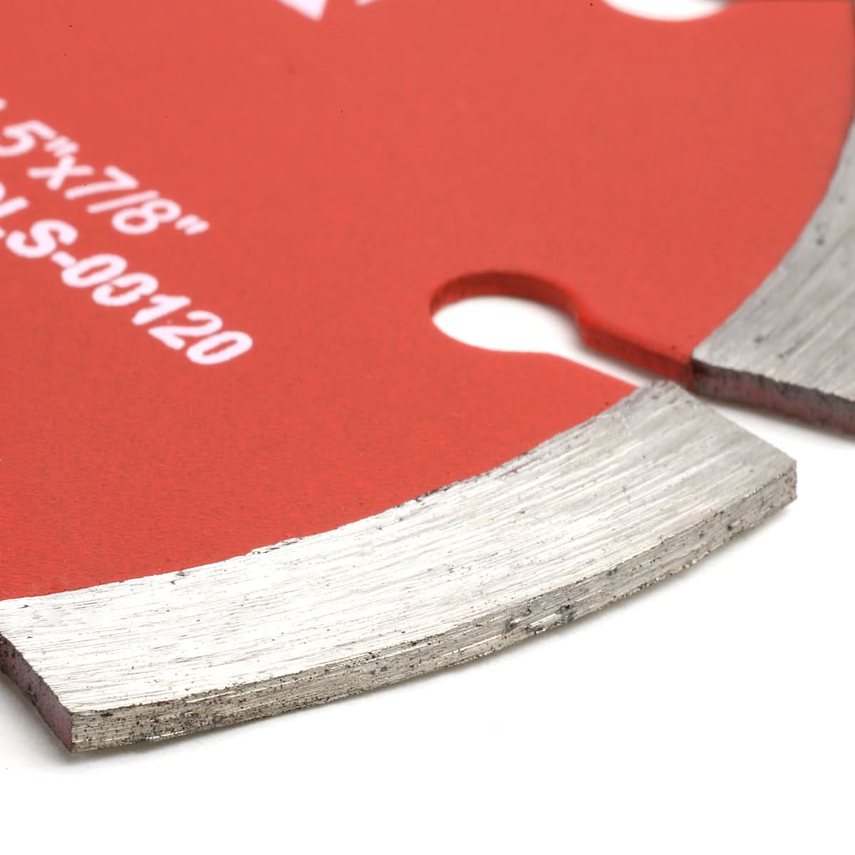 DNA Logo Diamond Blade 5/8"-7/8" Arbor 0.077" Thick Metallic Red