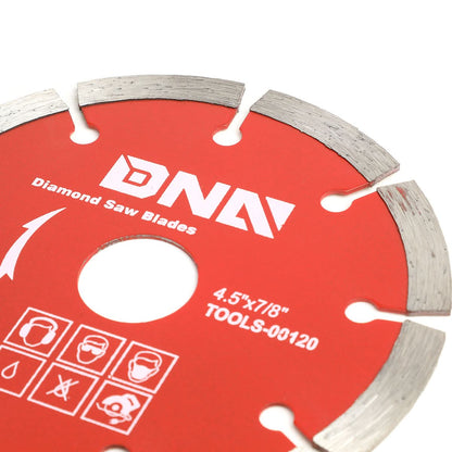 DNA Logo Diamond Blade 5/8"-7/8" Arbor 0.077" Thick Metallic Red