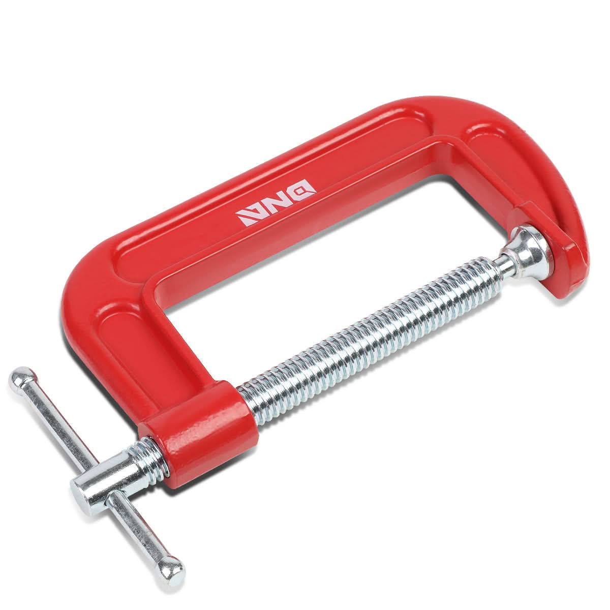 C-Clamp DNA Logo 4" OD Metallic Red Automotive Clamp