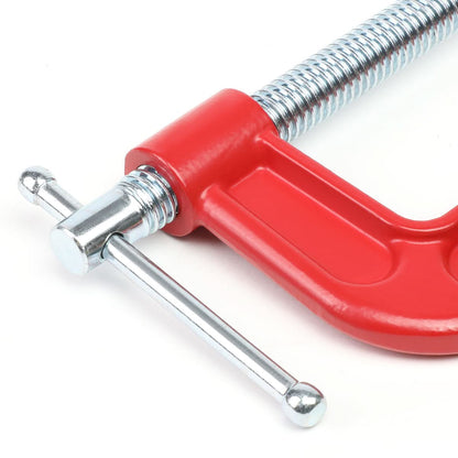 C-Clamp DNA Logo 4" OD Metallic Red Automotive Clamp
