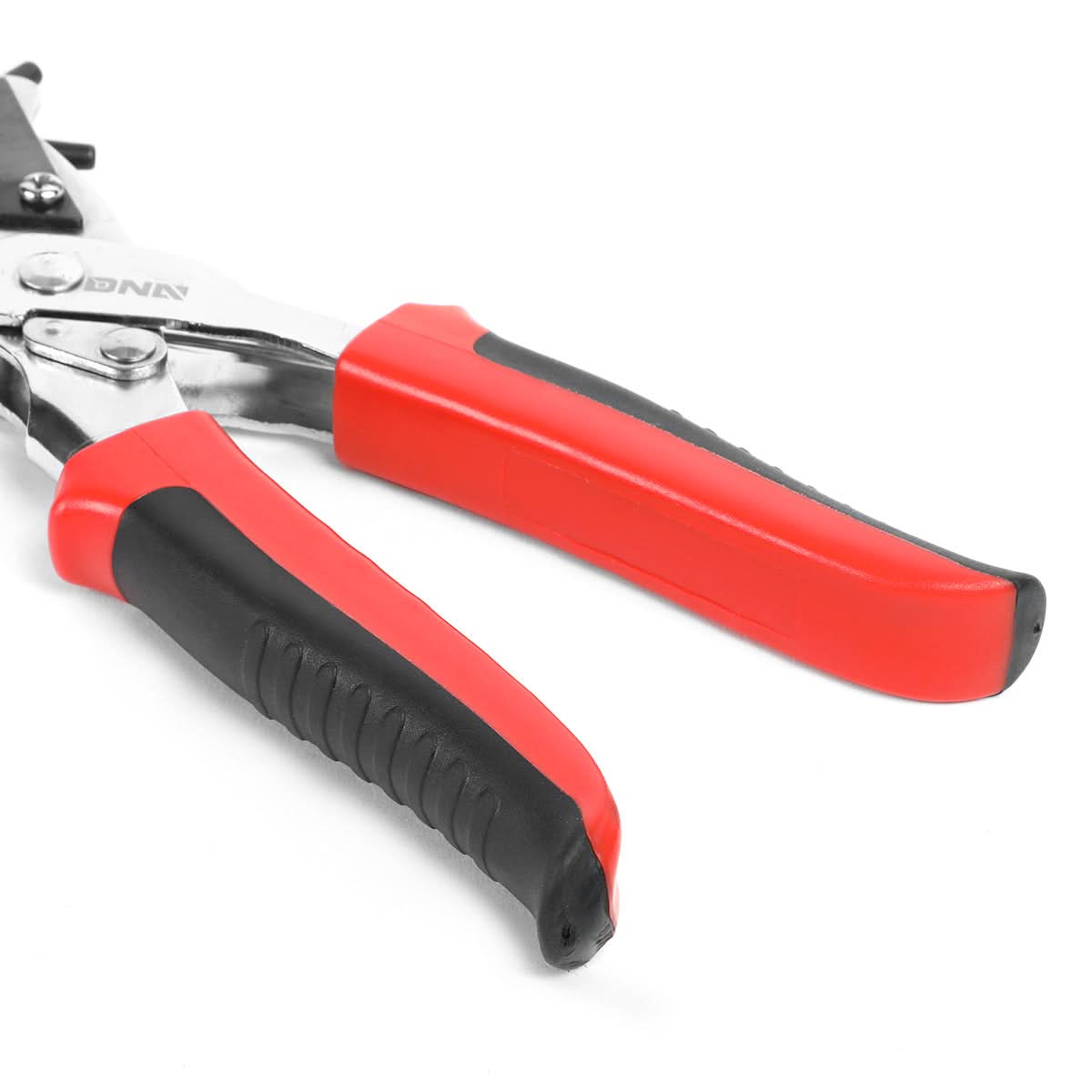 DNA Logo Leather Punch Tool Set - 6 Sizes (2mm-5mm) Black/Red