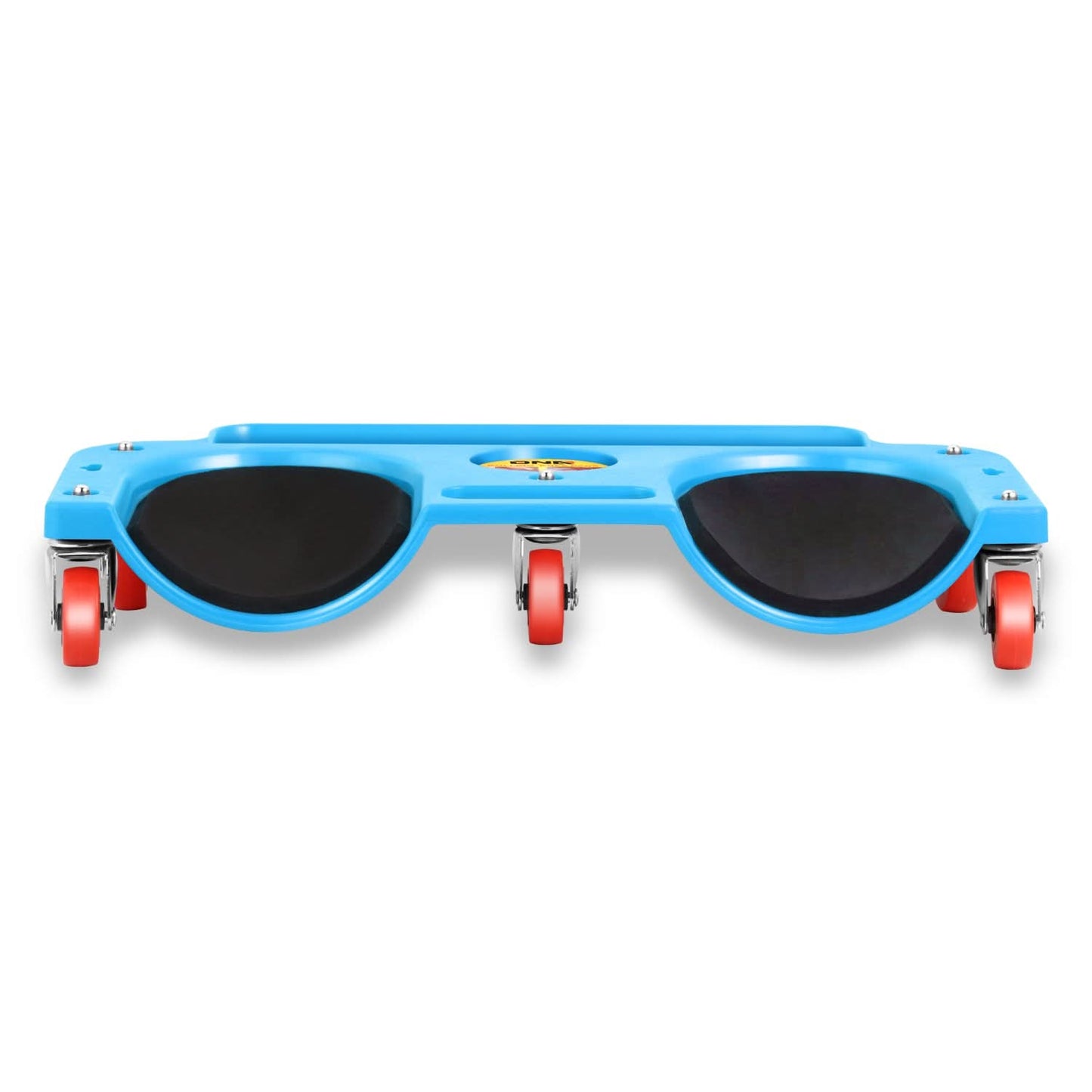 Plastic Rolling Knee Board - Red
