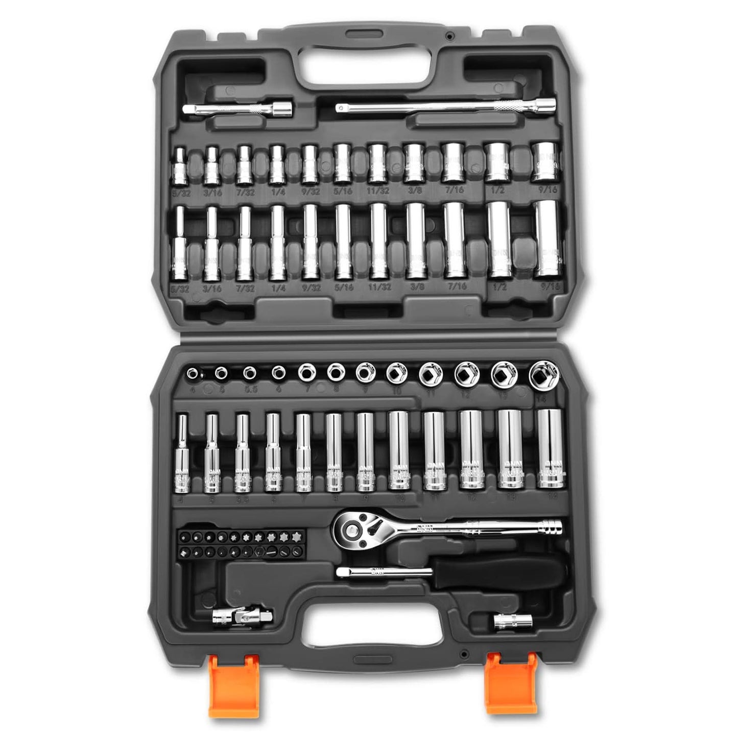 1/4 Drive 71-Piece Socket Set