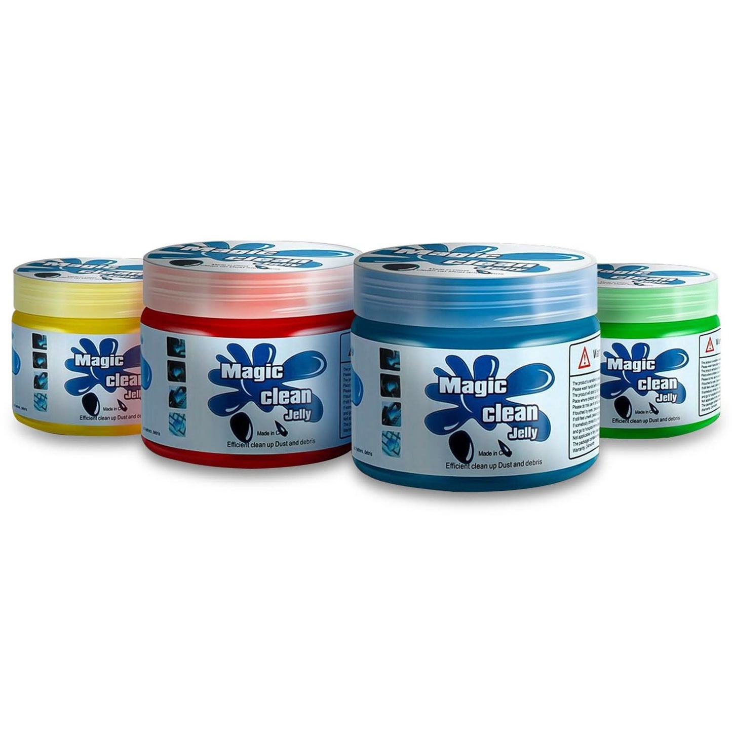 Automotive Cleaning Jelly Multi-Color Kit - Blue Red Yellow