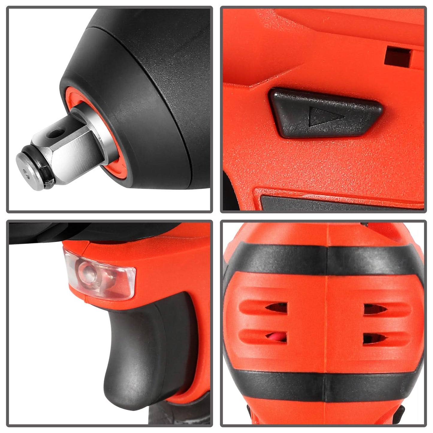 12V Cordless Wrench - Red