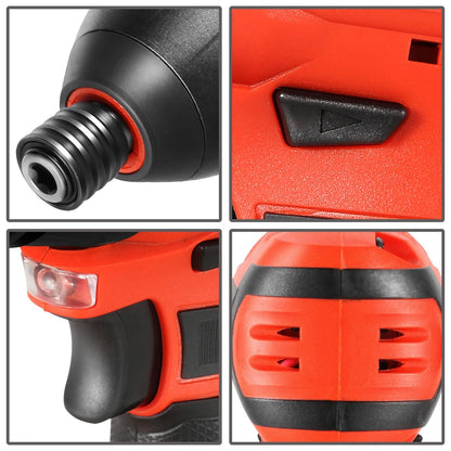 12V Red Screwdriver