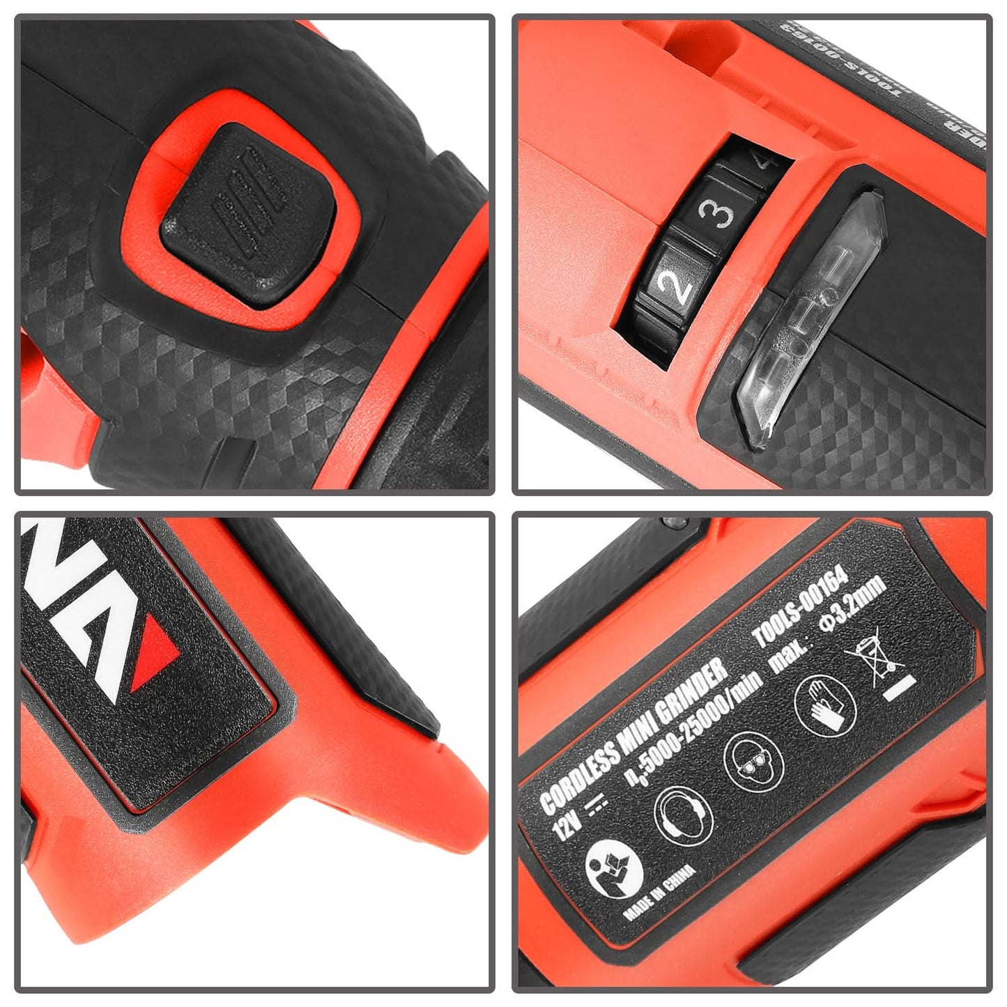 12V Rotary Tools - Red