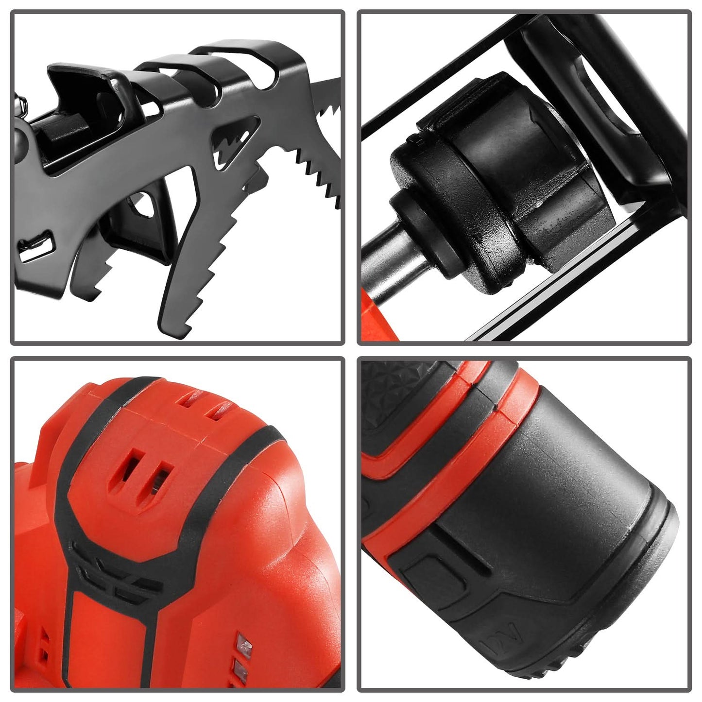 12V Reciprocating Saw - Red